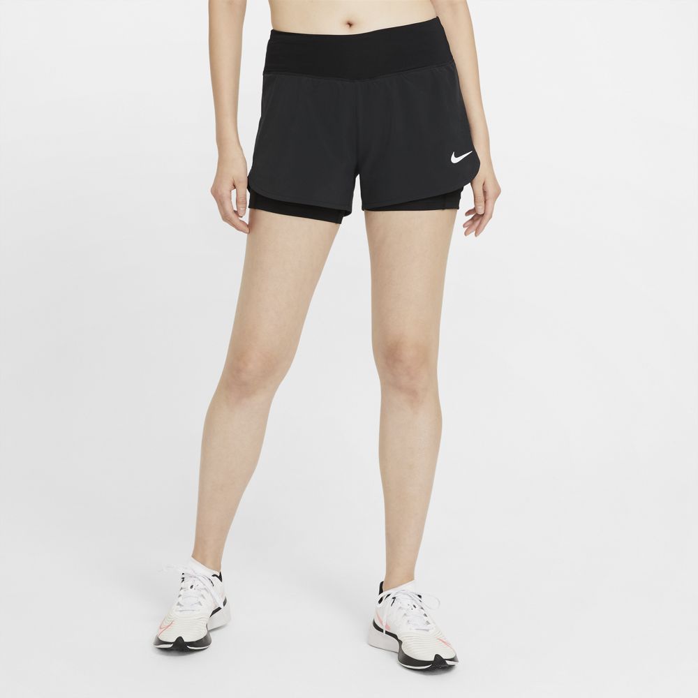 Nike Women's Eclipse 2 In 1 Shorts Black - achilles heel