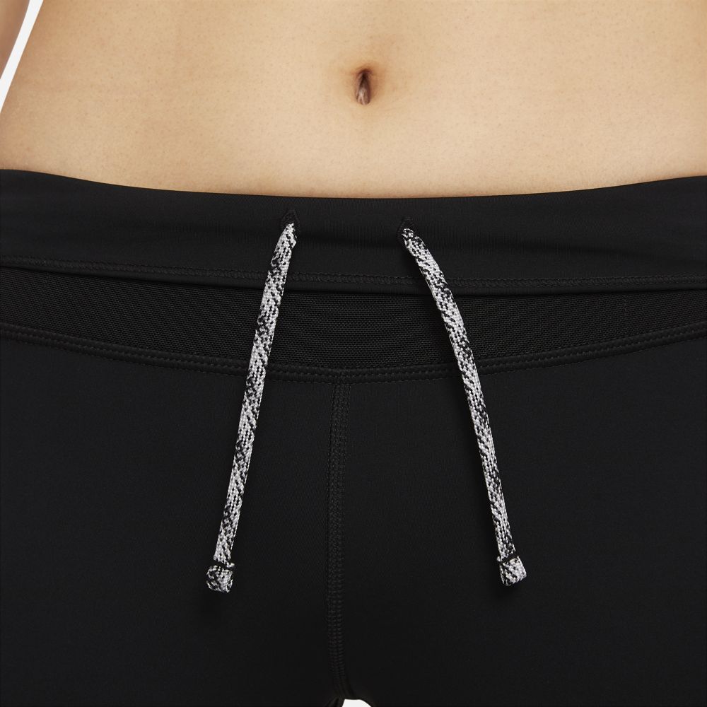 Nike Women's Epic Luxe Trail Running Tight Shorts Black / Dark Smoke Grey - achilles heel