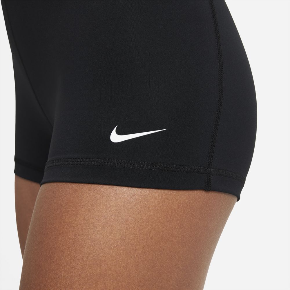 Nike Women's Pro 3 Inch Shorts Black / White - Achilles Heel