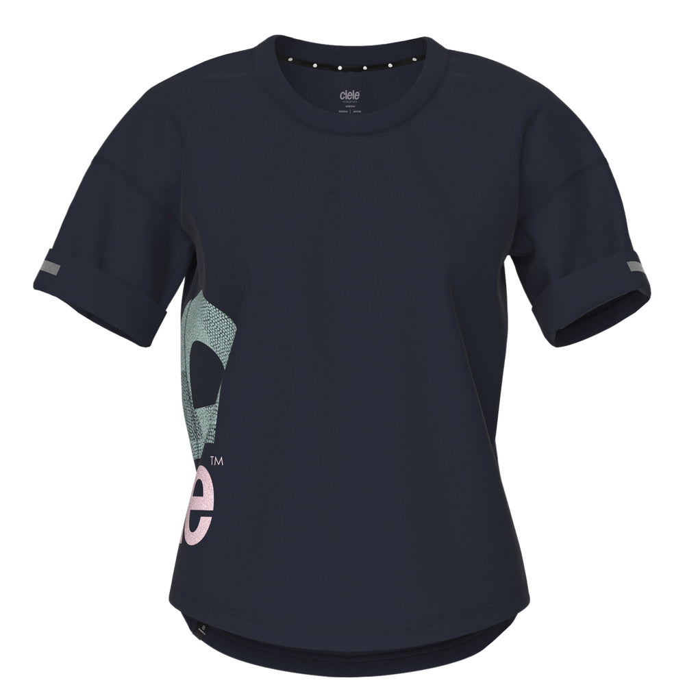 Ciele Women's WNSBTShirt - Espace Wrap - Savoie - achilles heel