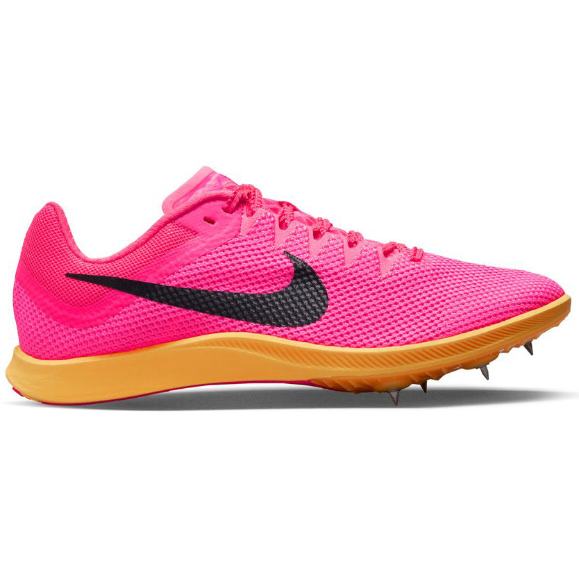 Nike Zoom Rival Distance Running Spikes Hyper Pink / Laser Orange / Black - achilles heel