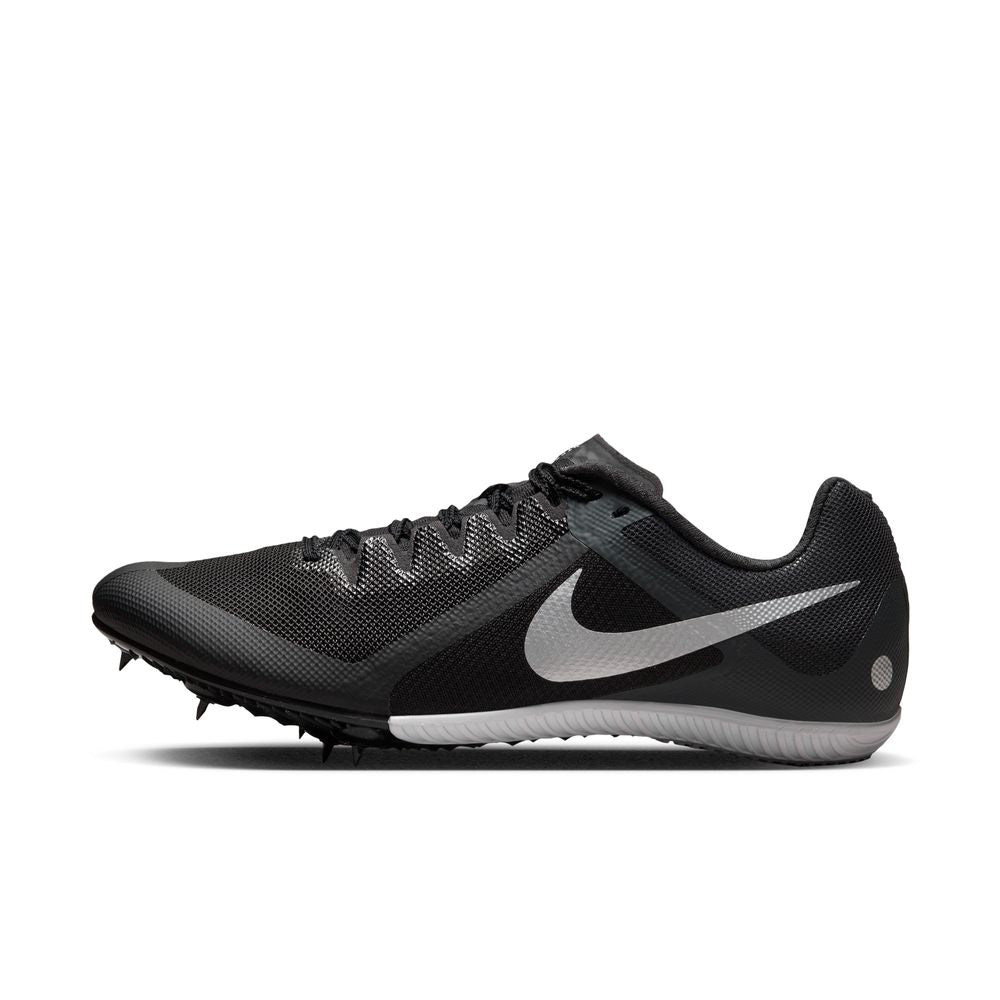 Nike Zoom Rival Multi-Event Running Spikes Black / Metallic Silver - achilles heel