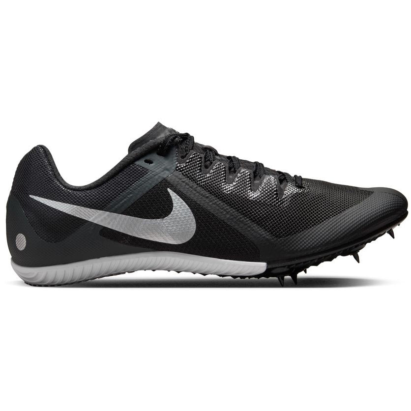 Nike Zoom Rival Multi-Event Running Spikes Black / Metallic Silver - achilles heel