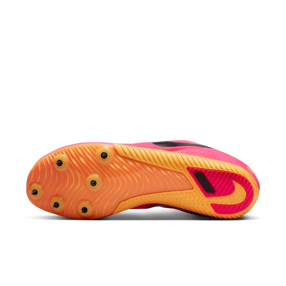 Nike Zoom Rival Multi-Event Running Spikes Hyper Pink / Laser Orange / Black - achilles heel