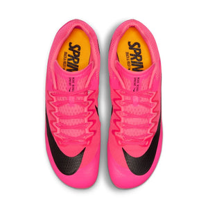 Nike Zoom Rival Sprint Running Spikes Hyper Pink / Laser Orange / Black - achilles heel