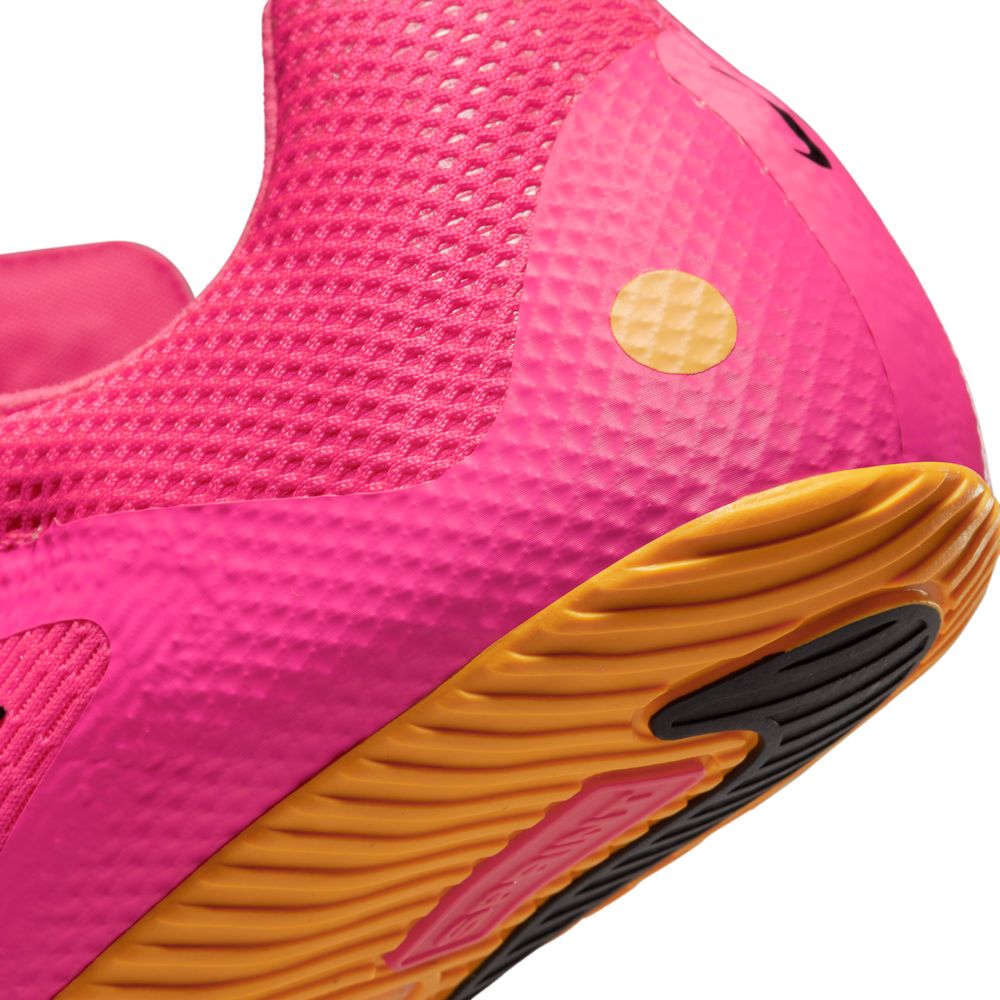 Nike Zoom Rival Sprint Running Spikes Hyper Pink / Laser Orange / Black - achilles heel