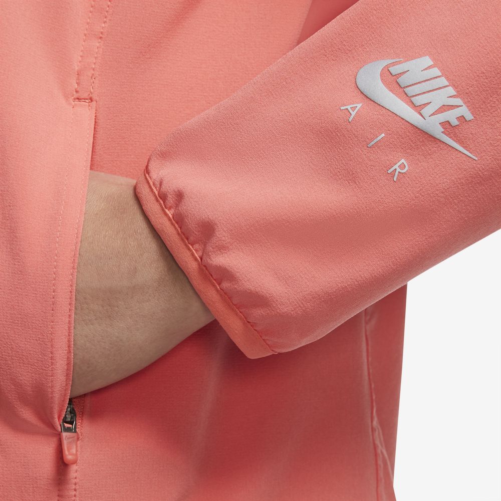 Nike Women's Dri-FIT Air Jacket Magic Ember / Reflective Silver - achilles heel
