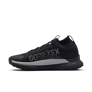 Nike Women's React Pegasus Trail 4 GORE-TEX Trail Running Shoes Black / Wolf Grey / Reflective Silver - achilles heel