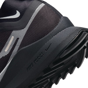 Nike Women's React Pegasus Trail 4 GORE-TEX Trail Running Shoes Black / Wolf Grey / Reflective Silver - achilles heel
