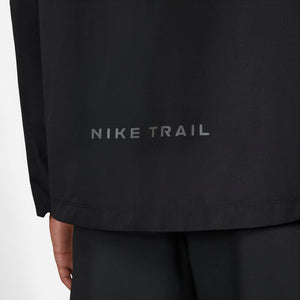 Nike Men's GORE-TEX Infinium Trail Jacket Black / Dark Smoke Grey - achilles heel