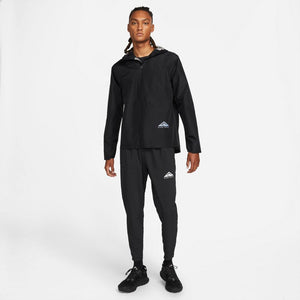 Nike Men's GORE-TEX Infinium Trail Jacket Black / Dark Smoke Grey - achilles heel
