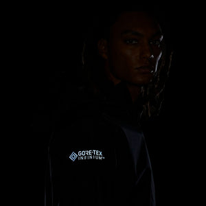 Nike Men's GORE-TEX Infinium Trail Jacket Black / Dark Smoke Grey - achilles heel