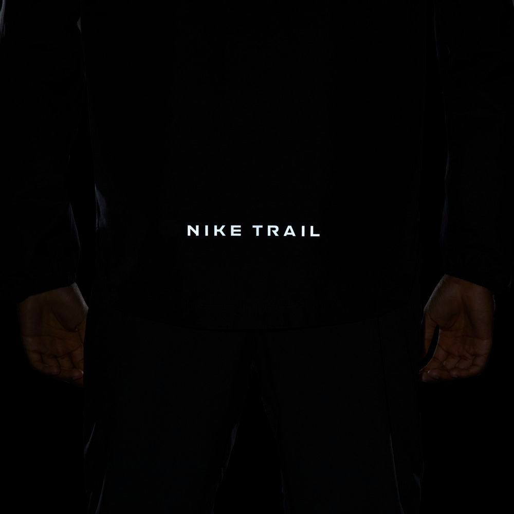 Nike Men's GORE-TEX Infinium Trail Jacket Black / Dark Smoke Grey - achilles heel