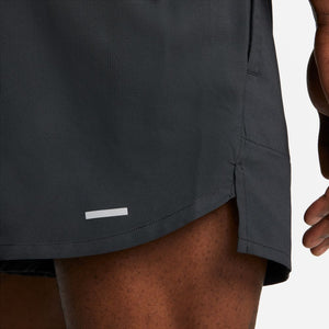 Nike Men's Dri-FIT Stride 5 Inch Shorts Black / Black - achilles heel