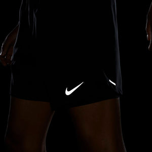 Nike Men's Dri-FIT Stride 2 In 1 7 Inch Shorts Black / Black / Black - achilles heel
