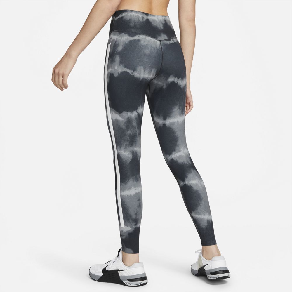 Nike Performance SHORT FEMME - Leggings - black/iron grey/white/black 