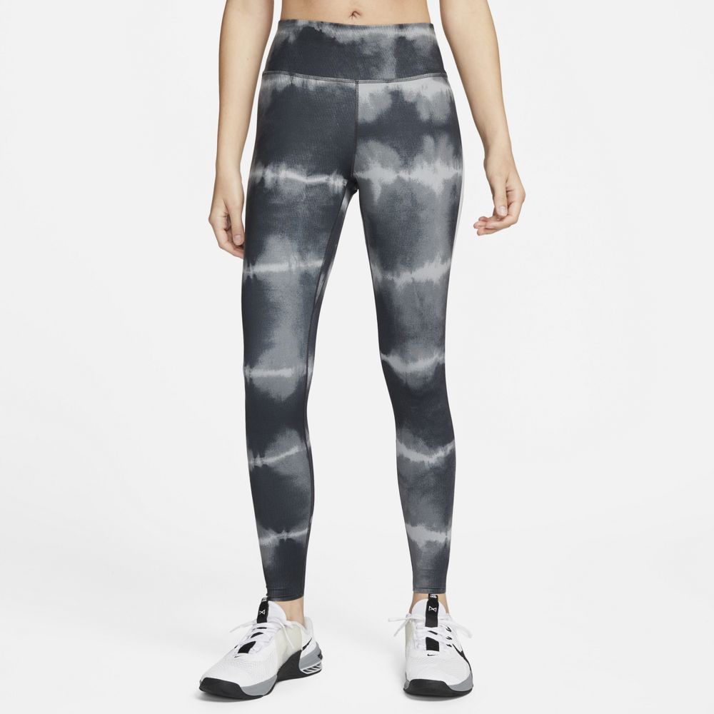 Nike Women's Dri-FIT One Luxe Mid-Rise Printed Training Leggings