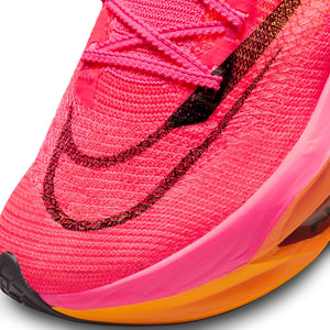 Nike Men's Alphafly 2 Hyper Pink / Laser Orange / White / Black - achilles heel