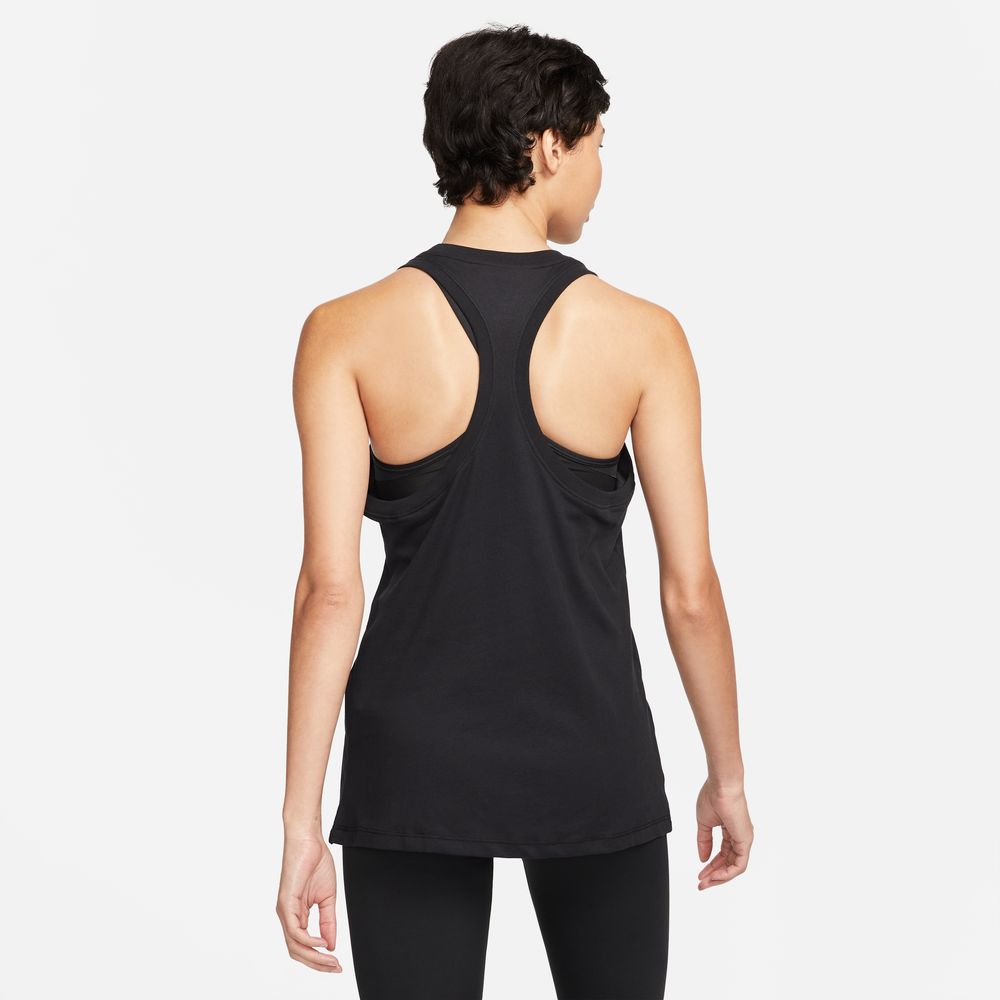 Nike Women's Dri-FIT Training Tank Black - achilles heel