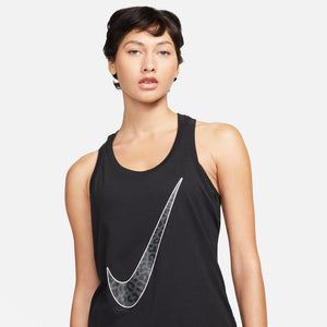Nike Women's Dri-FIT Training Tank Black - achilles heel