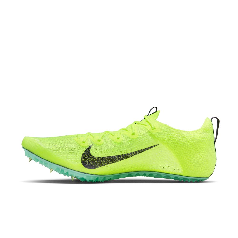 Nike Zoom Superfly Elite 2 Running Spikes Volt / Cave Purple / Mint Foam - achilles heel