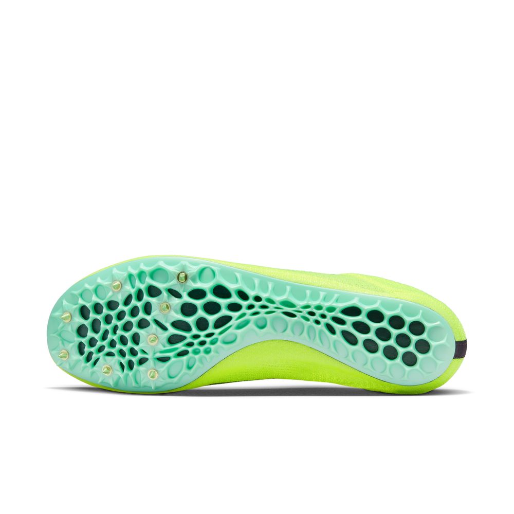 Nike Zoom Superfly Elite 2 Running Spikes Volt / Cave Purple / Mint Foam - achilles heel