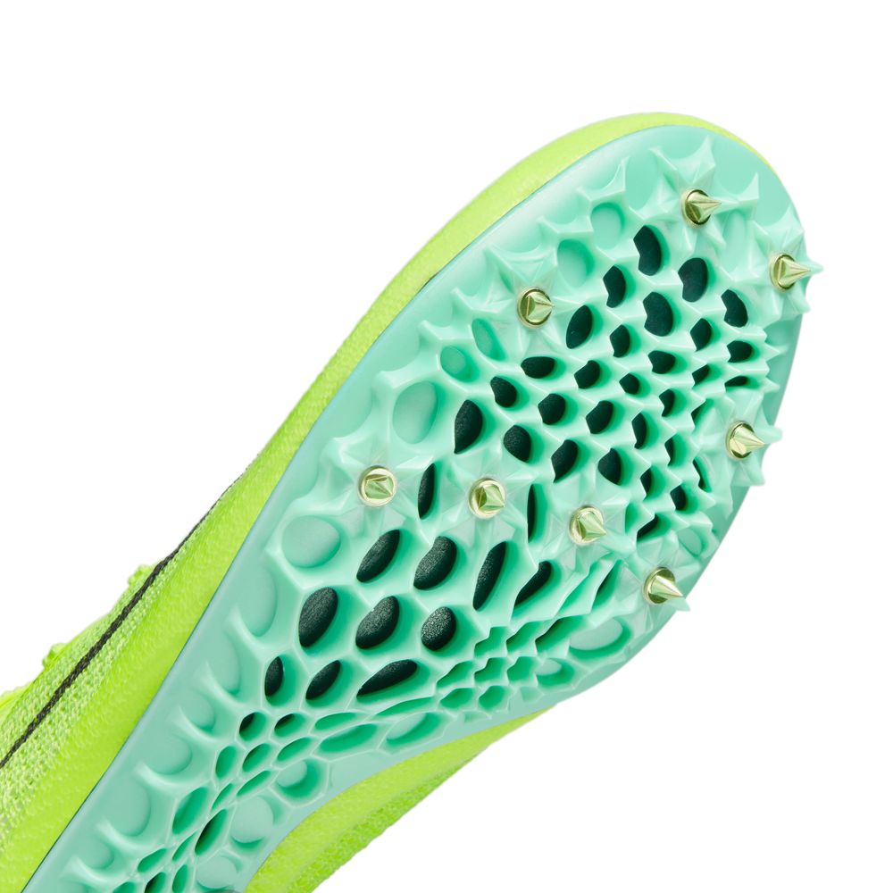 Nike Zoom Superfly Elite 2 Running Spikes Volt / Cave Purple / Mint Foam - achilles heel