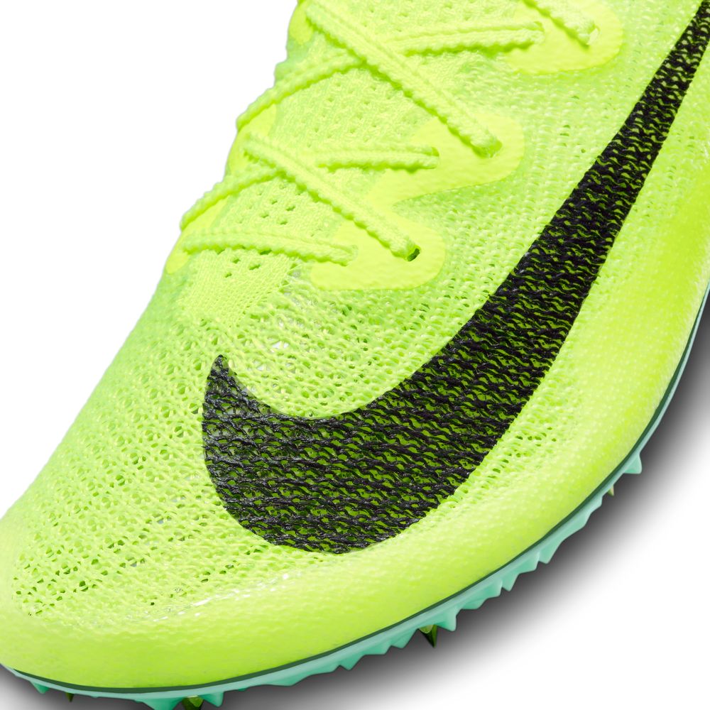 Nike Zoom Superfly Elite 2 Running Spikes Volt / Cave Purple / Mint Foam - achilles heel