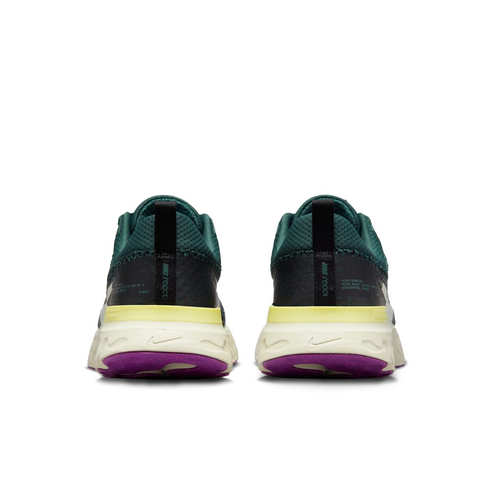 Nike Men's React Infinity Run Flyknit 3 Running Shoes Mineral Teal / Black / Faded Spruce - achilles heel