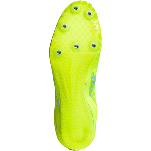 adidas Sprintstar Running Spikes Solar Yellow / Clear Aqua - achilles heel