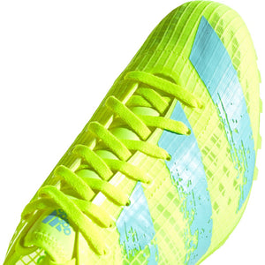 adidas Sprintstar Running Spikes Solar Yellow / Clear Aqua - achilles heel
