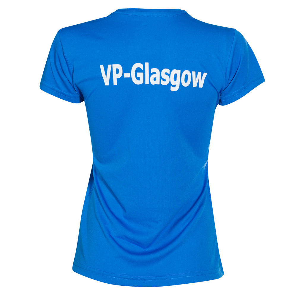 Victoria Park City Of Glasgow AC Tee Women's Royal - achilles heel