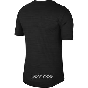 Nike x Achilles Heel Men's Miler Run Club Tee Black / Reflective Silver - achilles heel