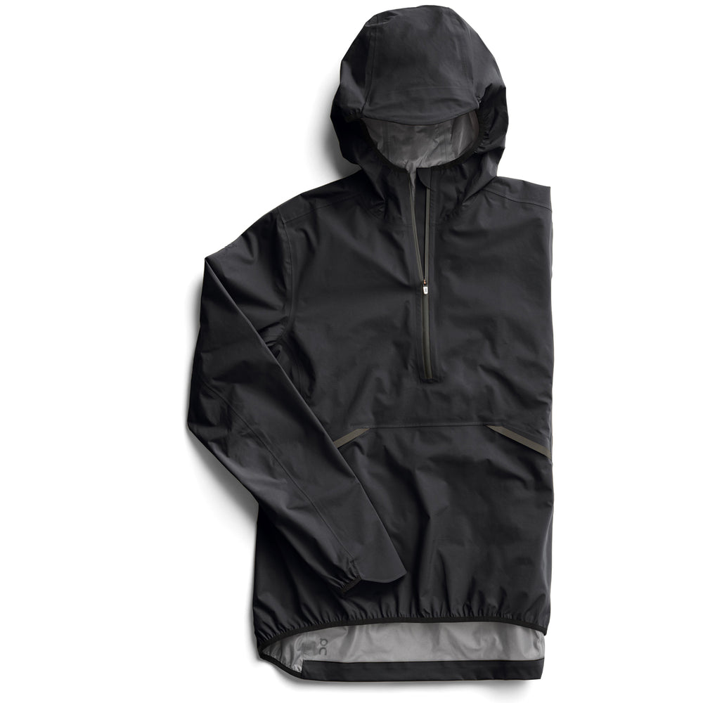 On Women’s Waterproof Anorak Black - achilles heel