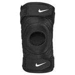 Nike Pro Open Knee Sleeve With Strap Black / White - achilles heel
