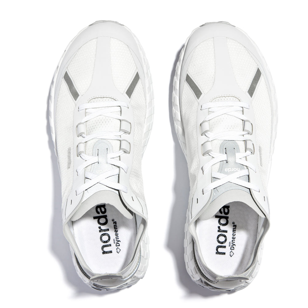 norda Women's 001 Trail Running Shoes White / Grey - achilles heel