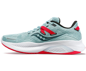Saucony Women's Guide 16 Running Shoes Mineral / Rose - achilles heel