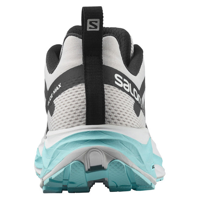 Salomon Glide Max Running Shoes Lunar Rock / Black / Tanager Turquoise - achilles heel