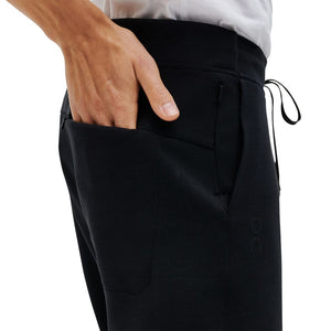 On Men's Sweat Pants Black - achilles heel