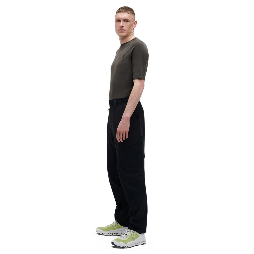 On Men's Explorer Pants Black - achilles heel