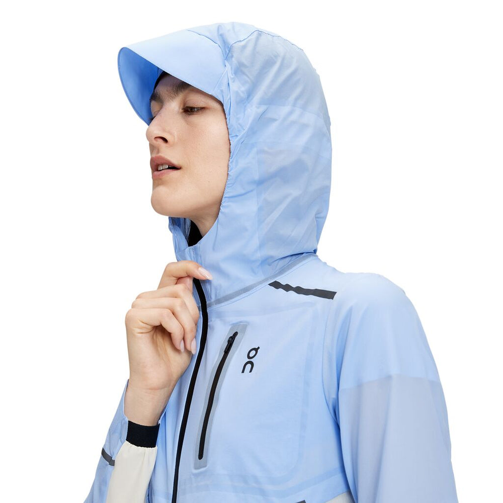 On Women's Weather Jacket Stratosphere / Pearl - achilles heel