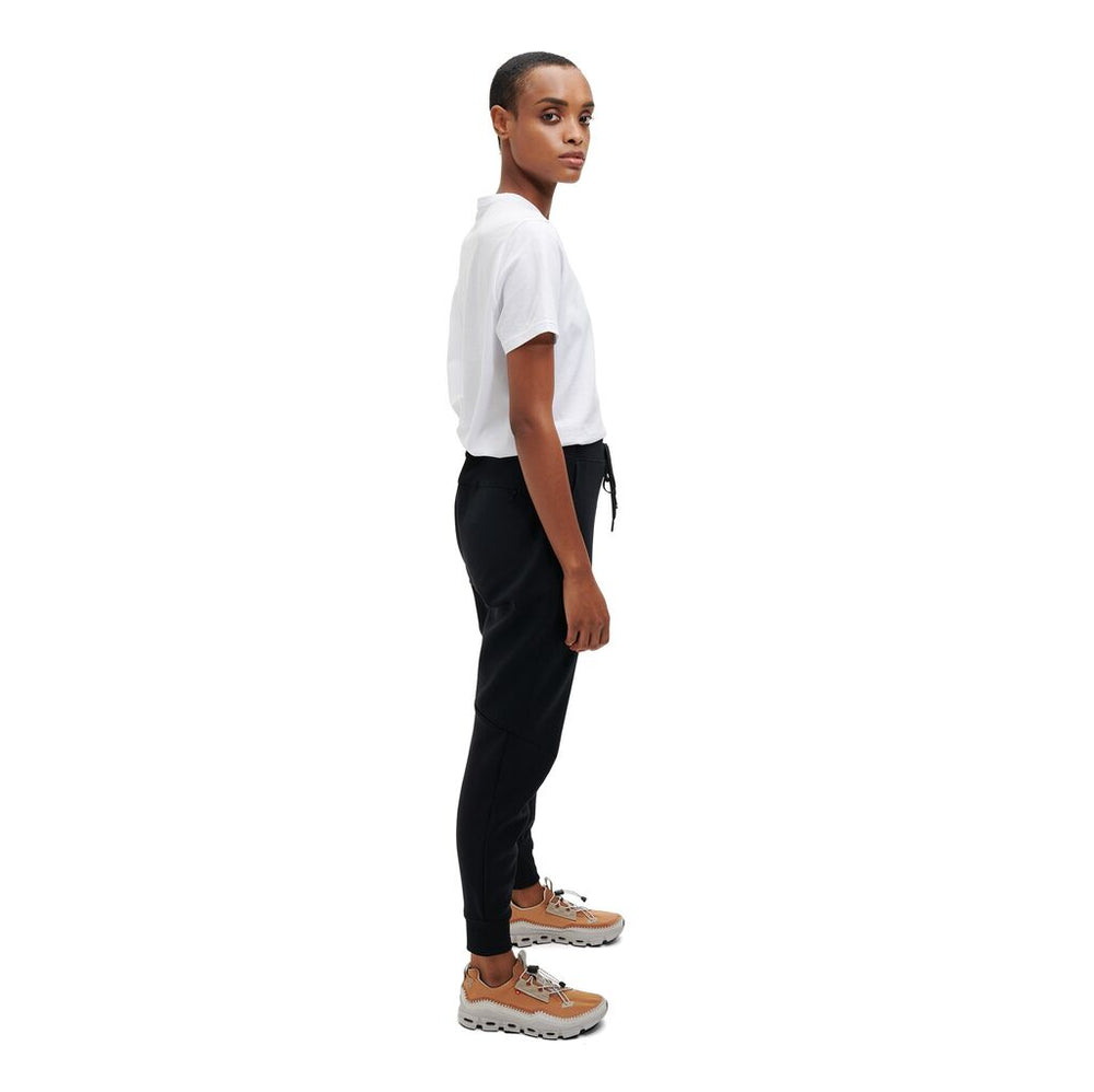 On Women's Sweat Pants Black - achilles heel