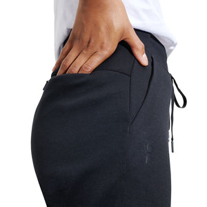 On Women's Sweat Pants Black - achilles heel