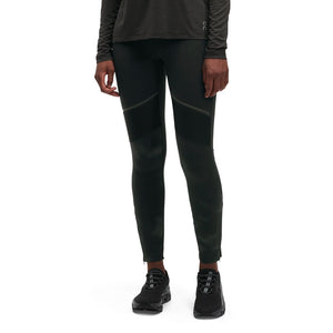 On Women's Long Tight Lumos Black - achilles heel