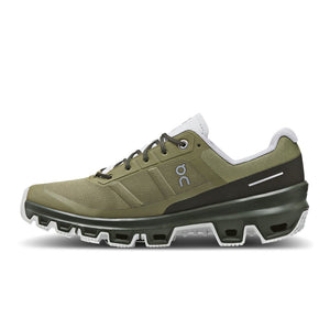On Women's Cloudventure Trail Running Shoes Olive / Fir - achilles heel
