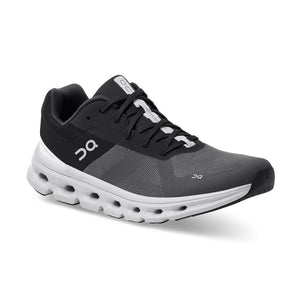 On Men's Cloudrunner Running Shoes Eclipse / Frost - achilles heel