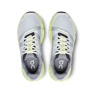 On Women's Cloudgo Running Shoes Frost / Hay - achilles heel