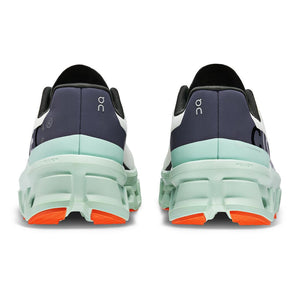 On Men's Cloudmonster Running Shoes Undyed-White / Creek - achilles heel