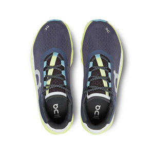 On Men's Cloudmonster Running Shoes Iron / Hay - achilles heel