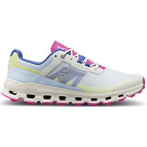 On Women's Cloudvista Trail Running Shoes Heather / Rhubarb - achilles heel